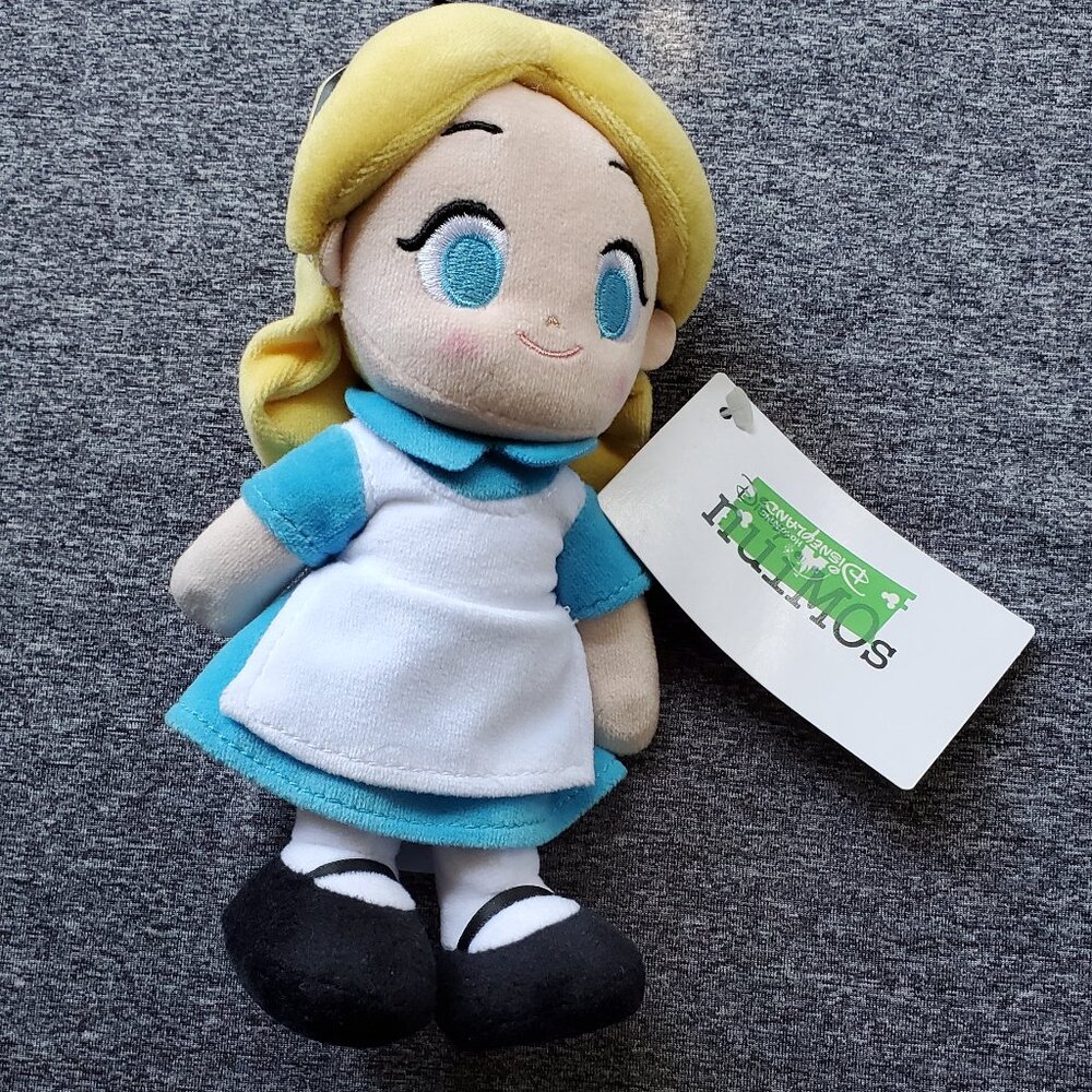 Disney Alice in Wonderland Nuimos Plush -NWT